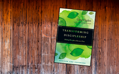 Transforming Discipleship Results Begins with a Few over a Lifetime